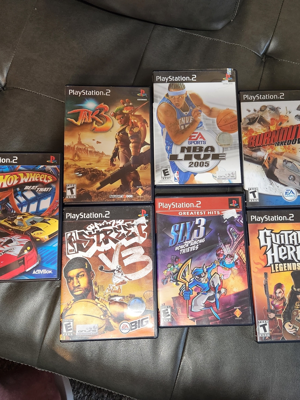 10 Playstation 2 Games Used